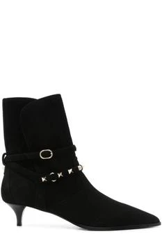 Valentino | Valentino Garavani Rockstud Pointed Toe Boots