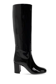 Yves Saint Laurent | Saint Laurent Who Square Toe Heeled Boots