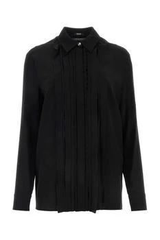 Versace | Versace Ruffled Long-Sleeved Shirt