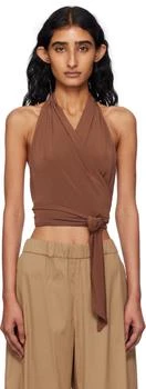 Brown Plinio Top