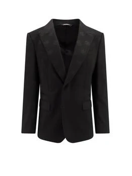 Dolce & Gabbana | Dolce & Gabbana DG Jacquard Single-Breasted Jacket
