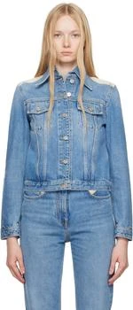 Givenchy | Blue Yoke Denim Jacket