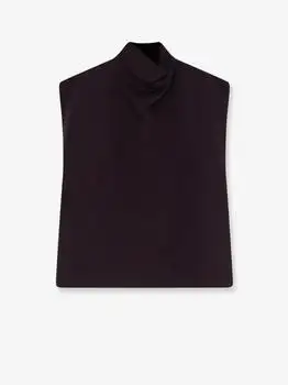Alaia | Paper and viscose top