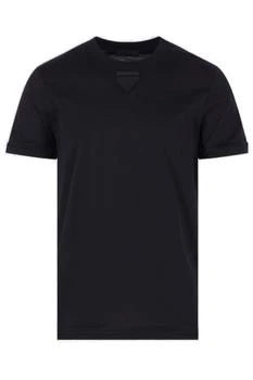 Prada | Prada Triangle-Patch Crewneck T-Shirt