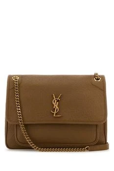 Yves Saint Laurent | Saint Laurent Niki Logo Plaque Shoulder Bag