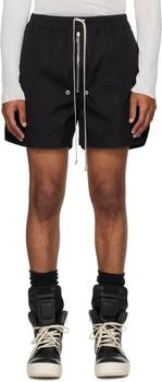 Rick Owens | Black Concordians Bela Boxers Shorts