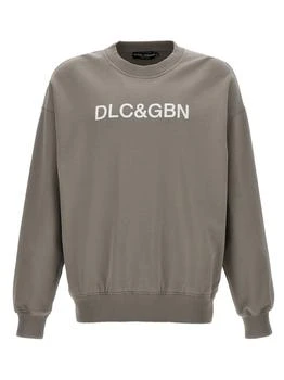 Dolce & Gabbana | Dolce & Gabbana Logo Printed Oversized Sweatshirt