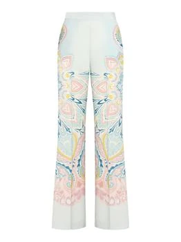 ETRO | Etro Floral-Pattern Wide-Leg Pants