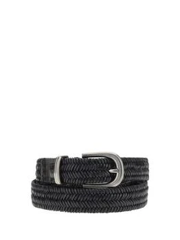 Brunello Cucinelli | Brunello Cucinelli Braided Buckled Belt