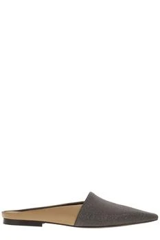 Brunello Cucinelli | Brunello Cucinelli Precious Slip-On Flats