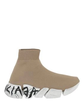 Balenciaga | Speed 2.0 Graffiti Knit Sneakers