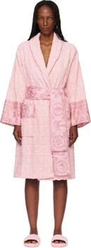 Versace | Pink 'I Heart Baroque' Bathrobe