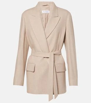 Max Mara | Randers wool, silk, and cashmere blazer