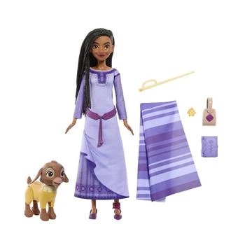 Wish Disney's Asha of Rosas Adventure Pack Fashion Doll, with Animal Friends and Accessories