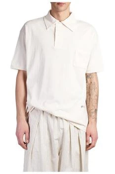 MAISON MARGIELA | Maison Margiela Straight Hem Polo Shirt