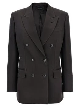 Tom Ford Double Breasted Satin Blazer