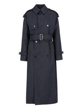 Burberry | Burberry Double Breasted Belted Trench Coat