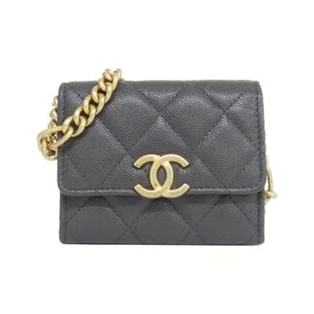 Chanel | Grained Calfskin Clutch Bag Shoulder Bag (Pre-Owned)