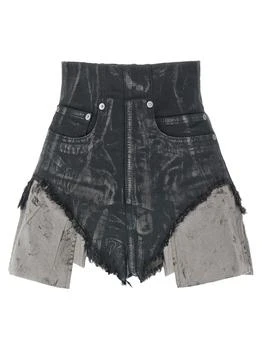 Rick Owens | Rick Owens DRKSHDW Dirt Cutoffs Frayed Shorts