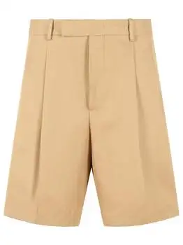 Jil Sander | Jil Sander Belt Loops Pleated Shorts