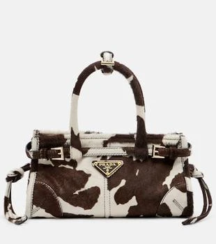 Prada | Prada Bonnie Mini calf hair top-handle bag