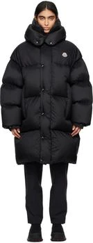 Black Verone Long Down Jacket
