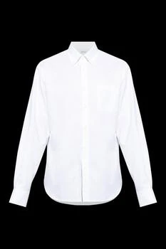 Salvatore Ferragamo | Ferragamo Logo Jacquard Long-Sleeved Shirt