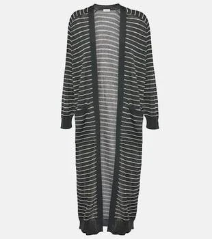 Brunello Cucinelli | Dazzling striped cotton cardigan