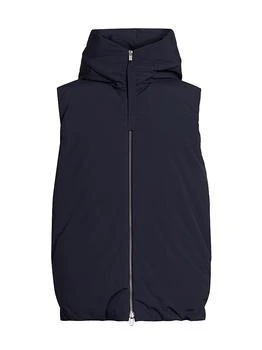 Jil Sander | Hooded Zip-Up Vest
