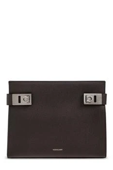 Salvatore Ferragamo | Ferragamo Gancini Buckle Pouch