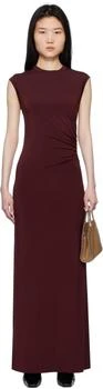 Stella McCartney | Burgundy Sleeveless Maxi Dress