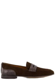 Dolce
Gabbana | Dolce
Gabbana DG Plaque Panelled Loafers