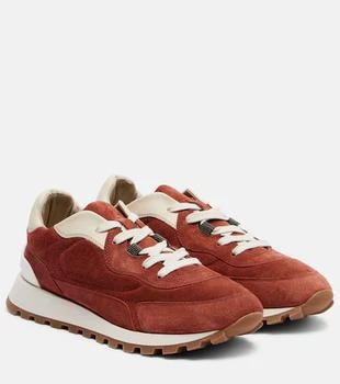 Brunello Cucinelli | Monili suede sneakers