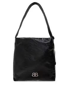 Balenciaga | Balenciaga Logo Plaque Large Shoulder Bag