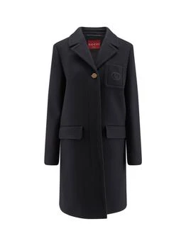 Gucci | Gucci Logo Patch Batavia Coat