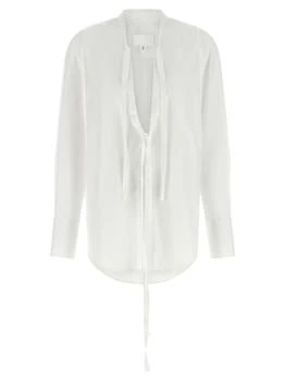 MAISON MARGIELA | Maison Margiela Tie-Detail Poplin Shirt