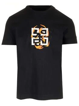 Givenchy | Givenchy 4G Dragon Print Crewneck T-Shirt