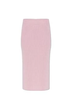 Givenchy | Givenchy Rubbed-Knit Midi Pencil Skirt