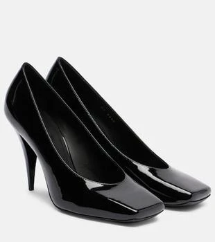 Givenchy | Sliced Square 95 patent leather pumps