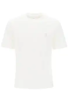 Brunello Cucinelli | Brunello Cucinelli Logo Printed Crewneck T-Shirt