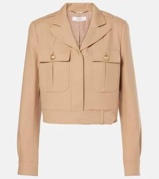 Chloé | Cropped cotton jacket