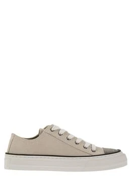 Brunello Cucinelli | Brunello Cucinelli Round Toe Laced Sneakers