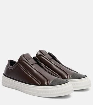 Brunello Cucinelli | Monili leather sneakers