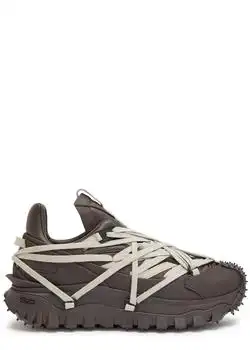 Rick Owens | Trailgrip Megalace leather sneakers