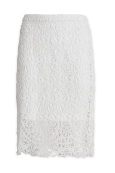 Burberry | Burberry Lace Detailed Pencil Skirt