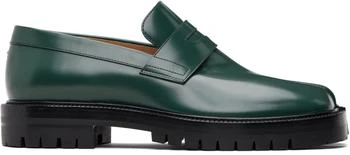 MAISON MARGIELA | Green Tabi Loafers