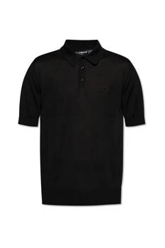 Dolce & Gabbana | Dolce & Gabbana Logo Embroidered Polo Shirt