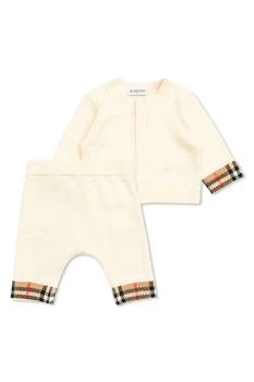 Burberry | Burberry Kids Cardigan And Trousers Baby Set