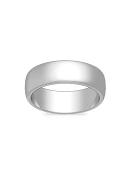 Saks Fifth Avenue | Build Your Own Collection Platinum Band Ring