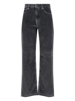 Fendi | Fendi Straight-Leg Corduroy Long Jeans